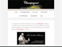 Tablet Screenshot of premium-champagner.de